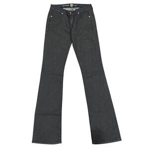 Rich & Skinny Women's Dark Gray Wash Stretch Bootcut Jeans Size 24 x 34 NWOT